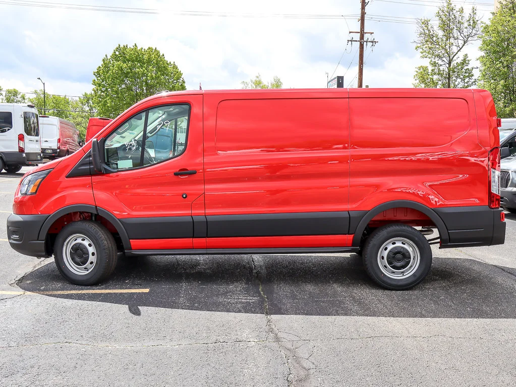 New 2026 Race Red Ford Cargo Van image 4