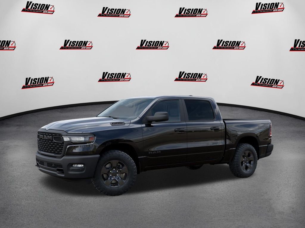 New 2026 Diamond Black Crystal Pearl-Coat Exterior Paint RAM Warlock image 2
