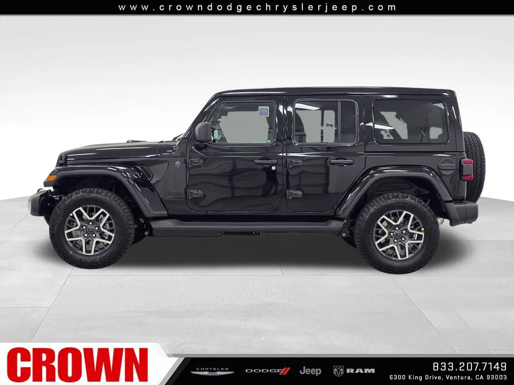 New 2026 Black Clear-Coat Exterior Paint Jeep Sahara image 8