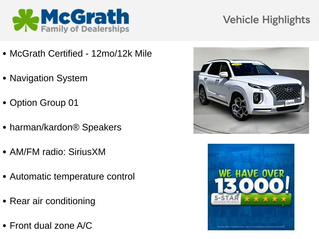 Used 2021 White Hyundai Calligraphy image 6