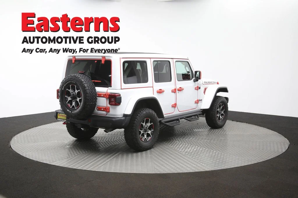 Used 2020 White Jeep Unlimited Rubicon image 44