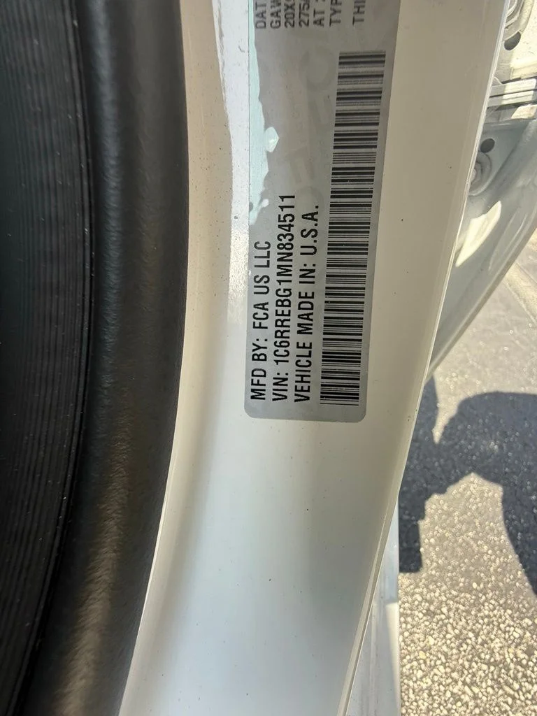 Used 2021 White Ram Big Horn/Lone Star image 4