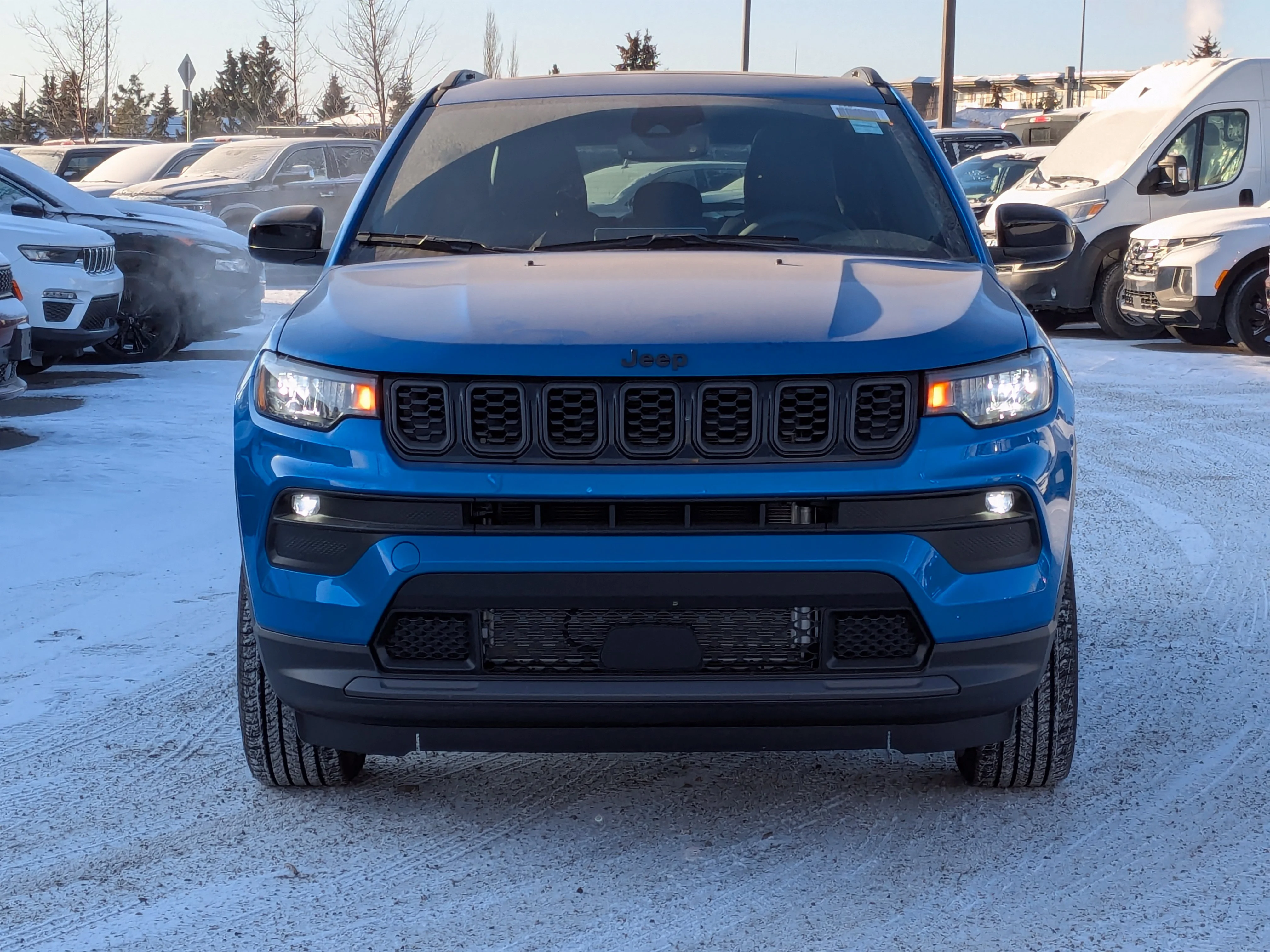 New 2026 Blue Jeep North - Altitude Special Edition 18 inch Black Wheels image 3