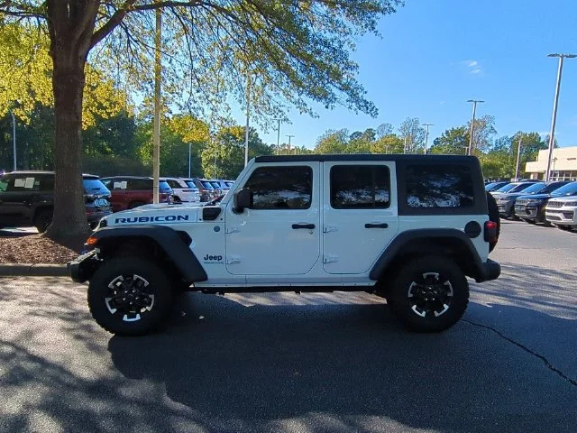 Used 2024 White Jeep Rubicon 4xe image 2
