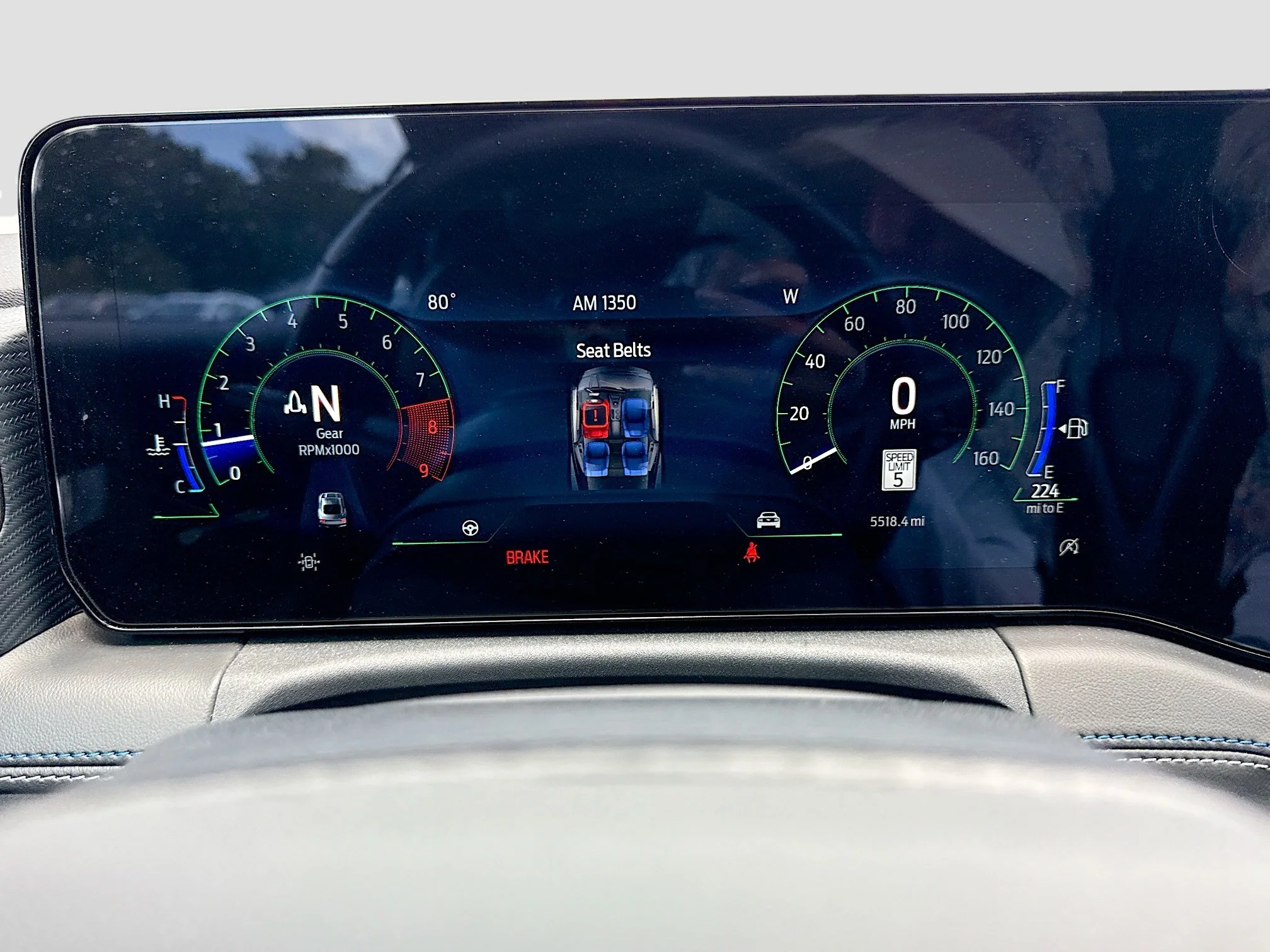 Used 2024 Grabber Blue Metallic Ford GT Premium image 38