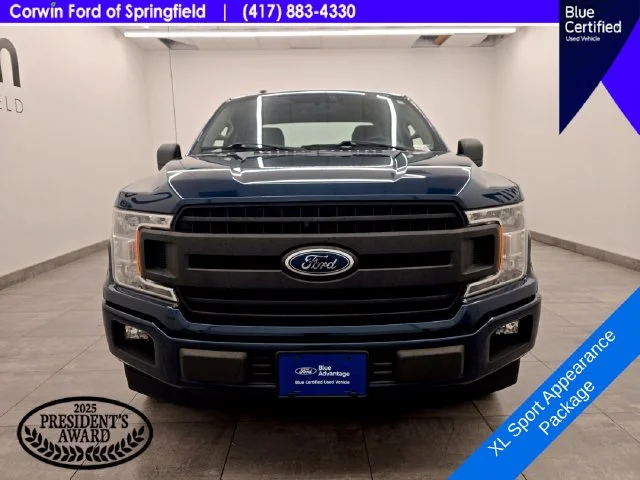 Certified Used 2018 Blue Jeans Metallic Ford XL image 9