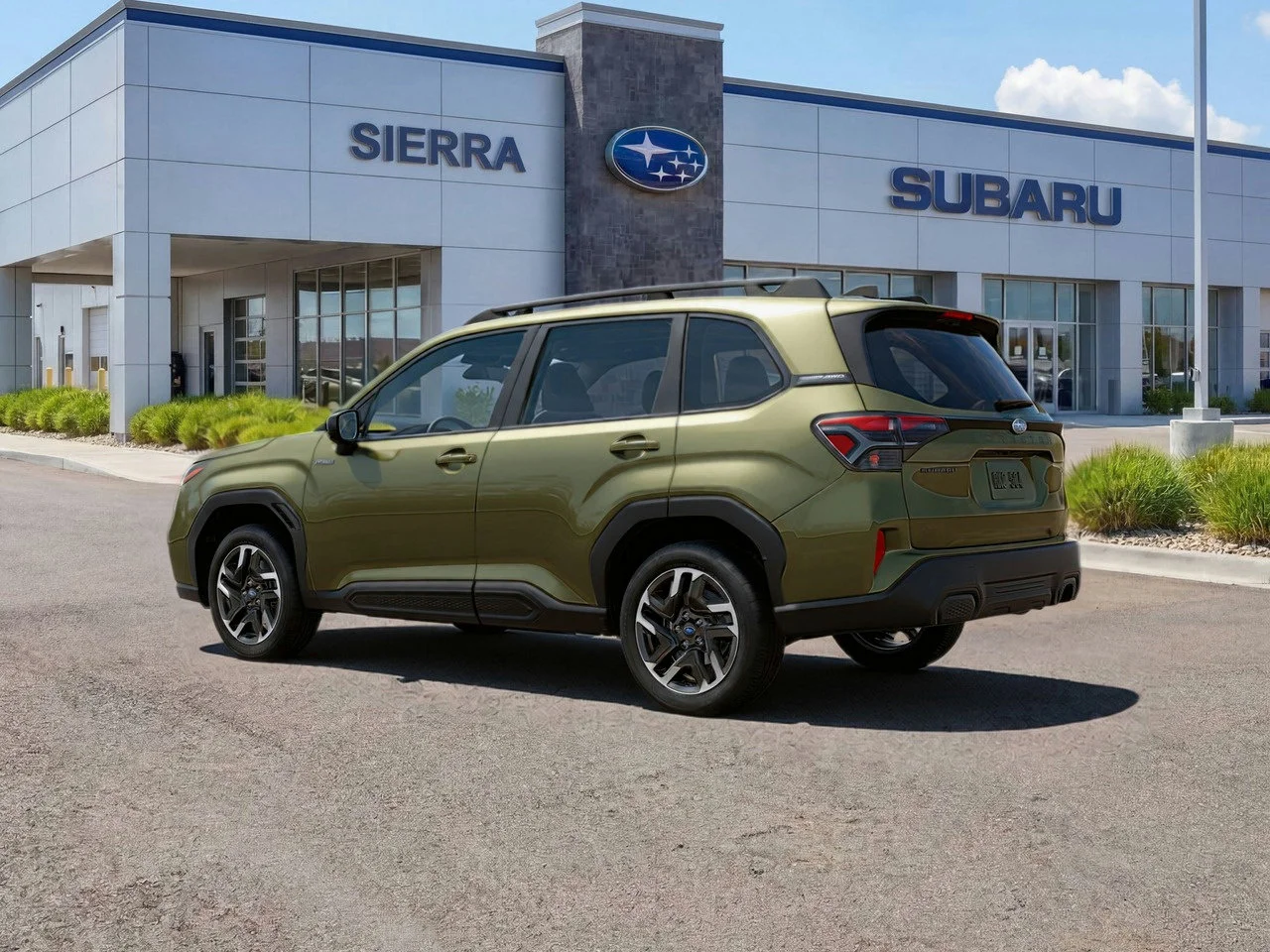 New 2026 AUTUMN GREEN METALLIC Subaru Premium Hybrid image 6
