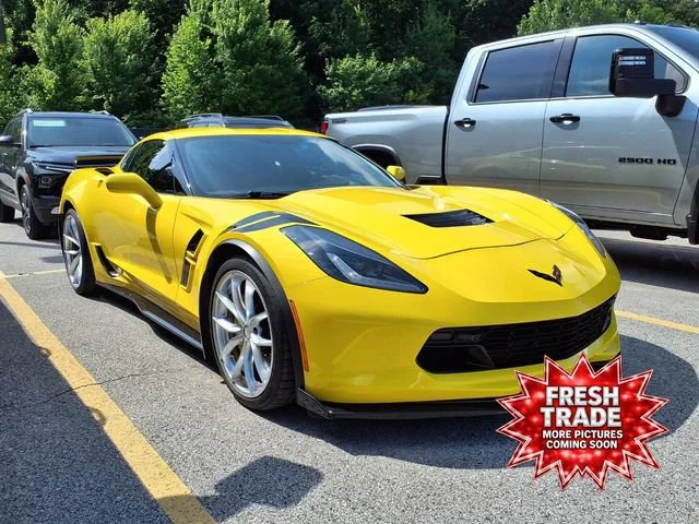 Used 2019 CORVETTE RACING YELLOW TINTCOAT Chevrolet Grand Sport 3LT image 5