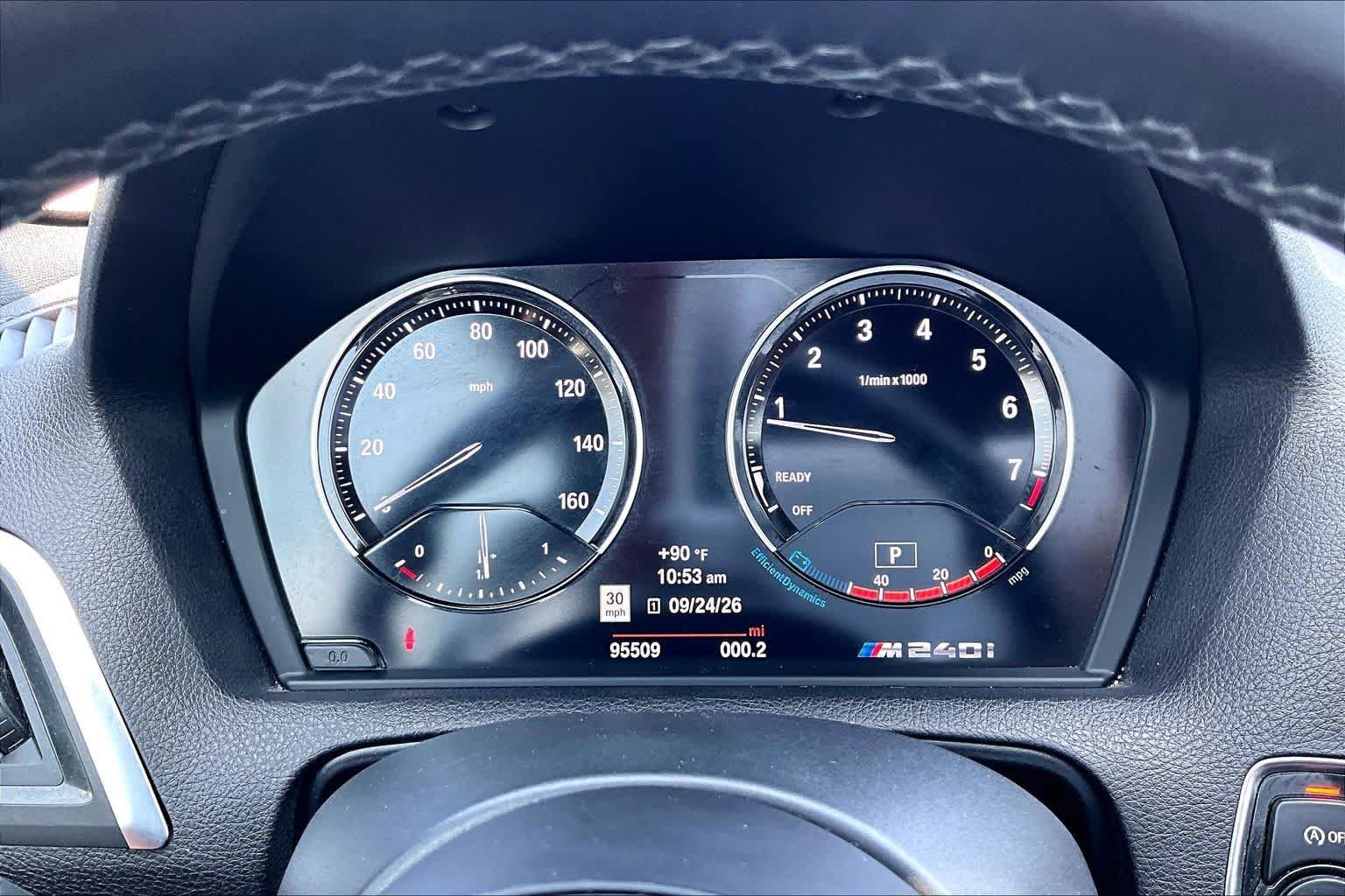 Used 2018 Black Sapphire Metallic BMW M240i image 23
