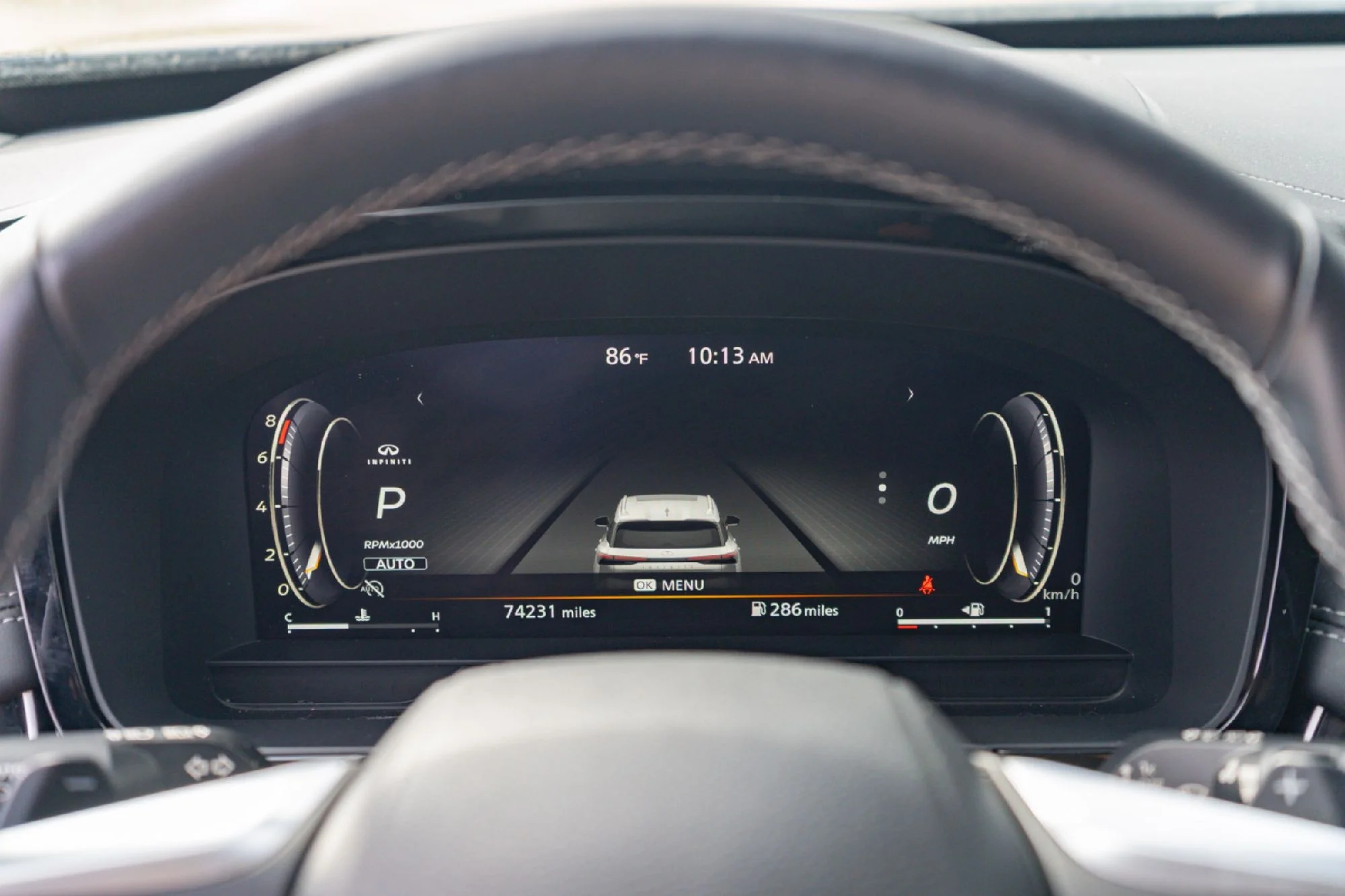 Certified Used 2023 Blue INFINITI Sensory image 14