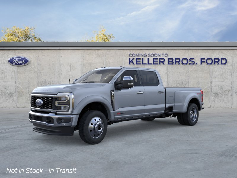 New 2026 Glacier Gray Metallic Tri-Coat Ford F-450® Lariat® image 2