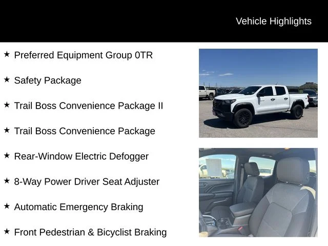 Certified Used 2024 White Chevrolet Trail Boss image 8