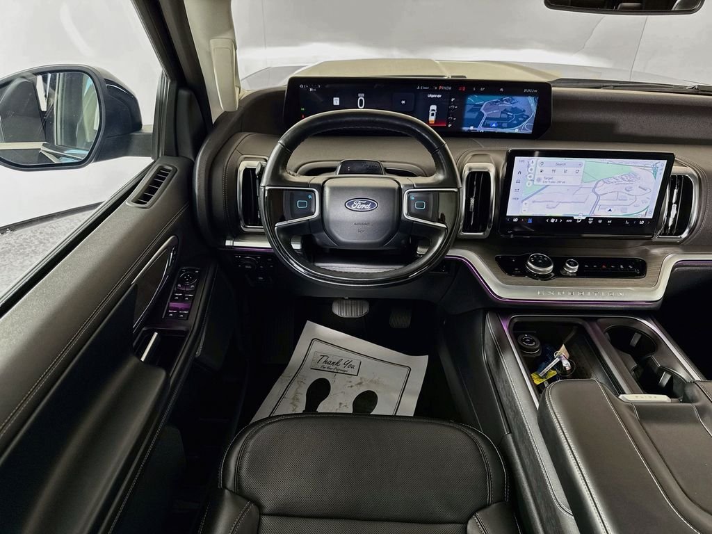 Used 2025 Agate Black Metallic Ford Platinum image 3