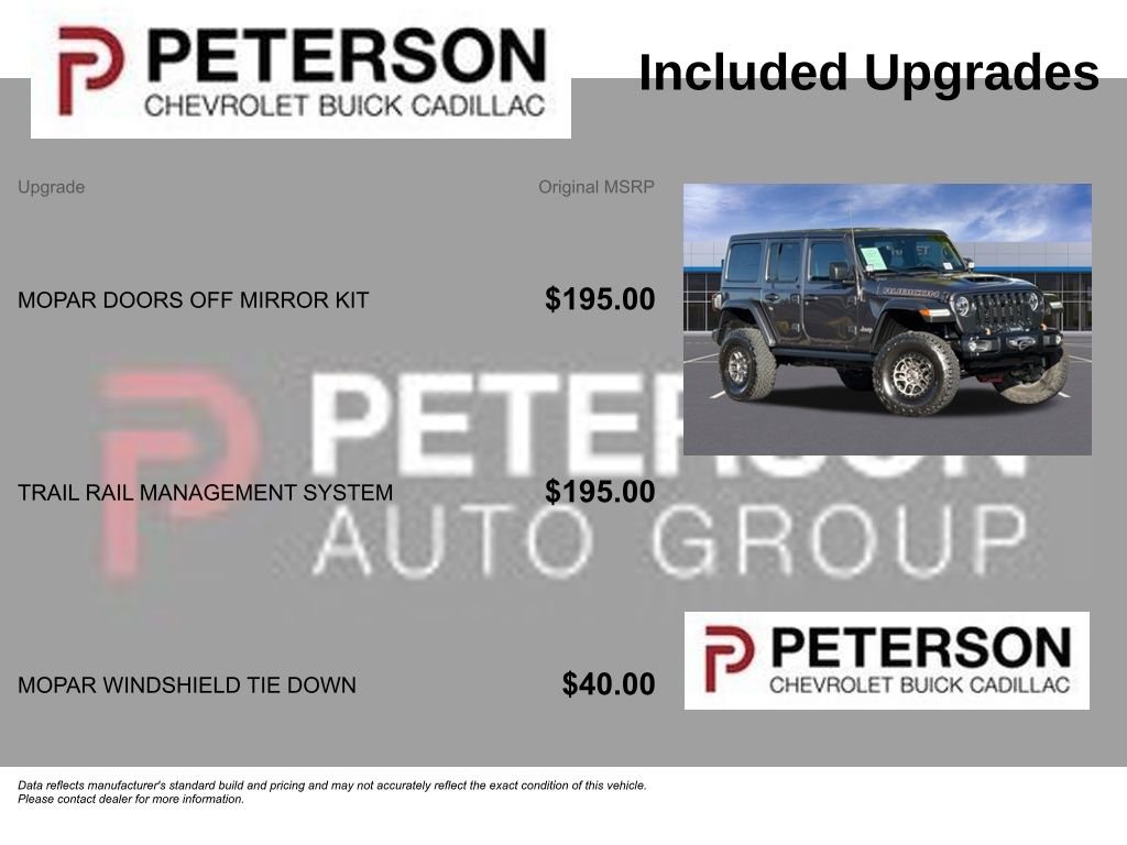 Used 2022 Gray Jeep Unlimited Rubicon 392 image 12