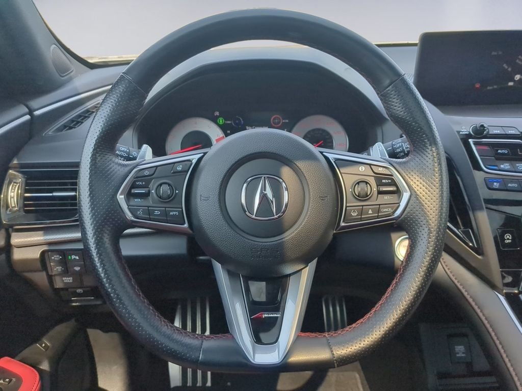 Used 2022 Platinum White Pearl Acura A-Spec Advance Package image 14