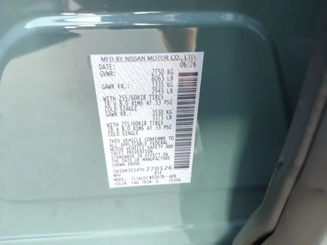New 2026 Green Nissan SL image 36
