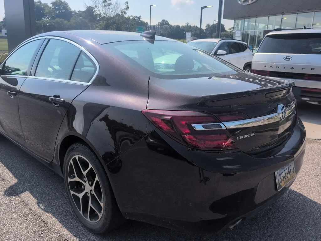 Used 2017 Black Cherry Metallic Buick Sport Touring image 3