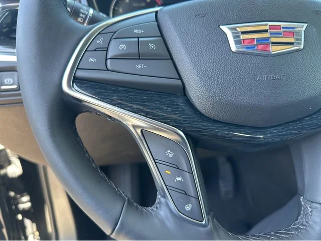 Used 2022 Stellar Black Metallic Cadillac Premium Luxury image 28