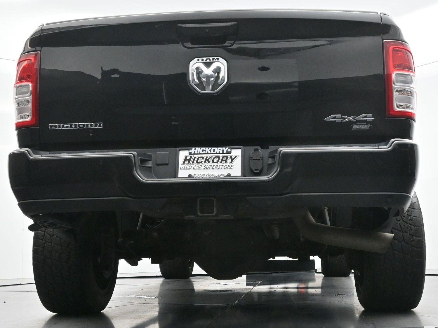 Used 2022 Diamond Black Crystal Pearlcoat Ram Big Horn image 47