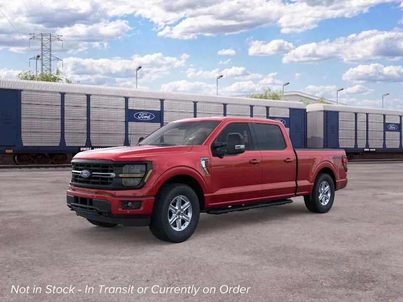 New 2026 Ruby Red Metallic Tinted Clearcoat Ford XLT image 1