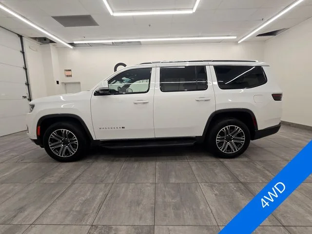 Used 2022 Bright White Clearcoat Jeep Series III image 2