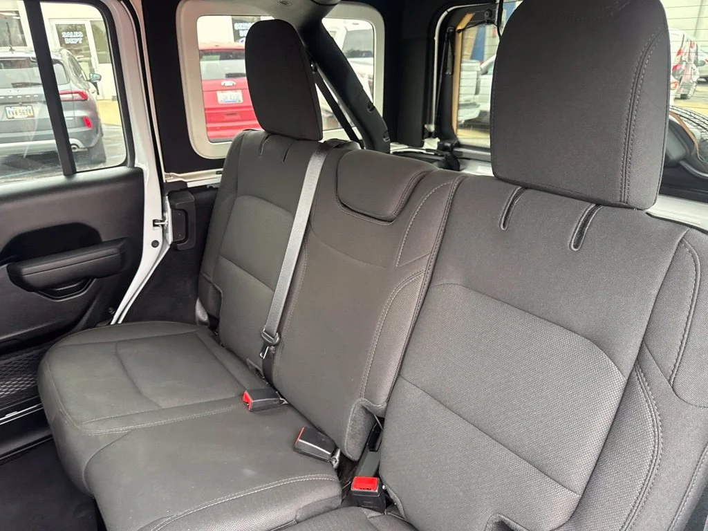 Certified Used 2023 Bright White Clearcoat Jeep Sport image 30