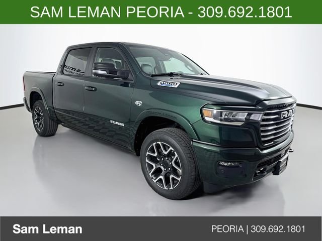 New 2027 Serrano-Green Metallic Exterior Paint RAM Laramie image 1