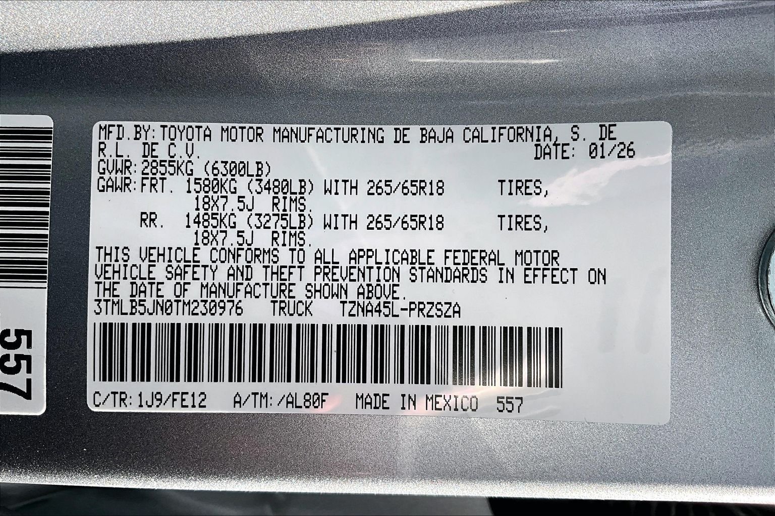 Used 2026 Silver Toyota TRD Sport image 35