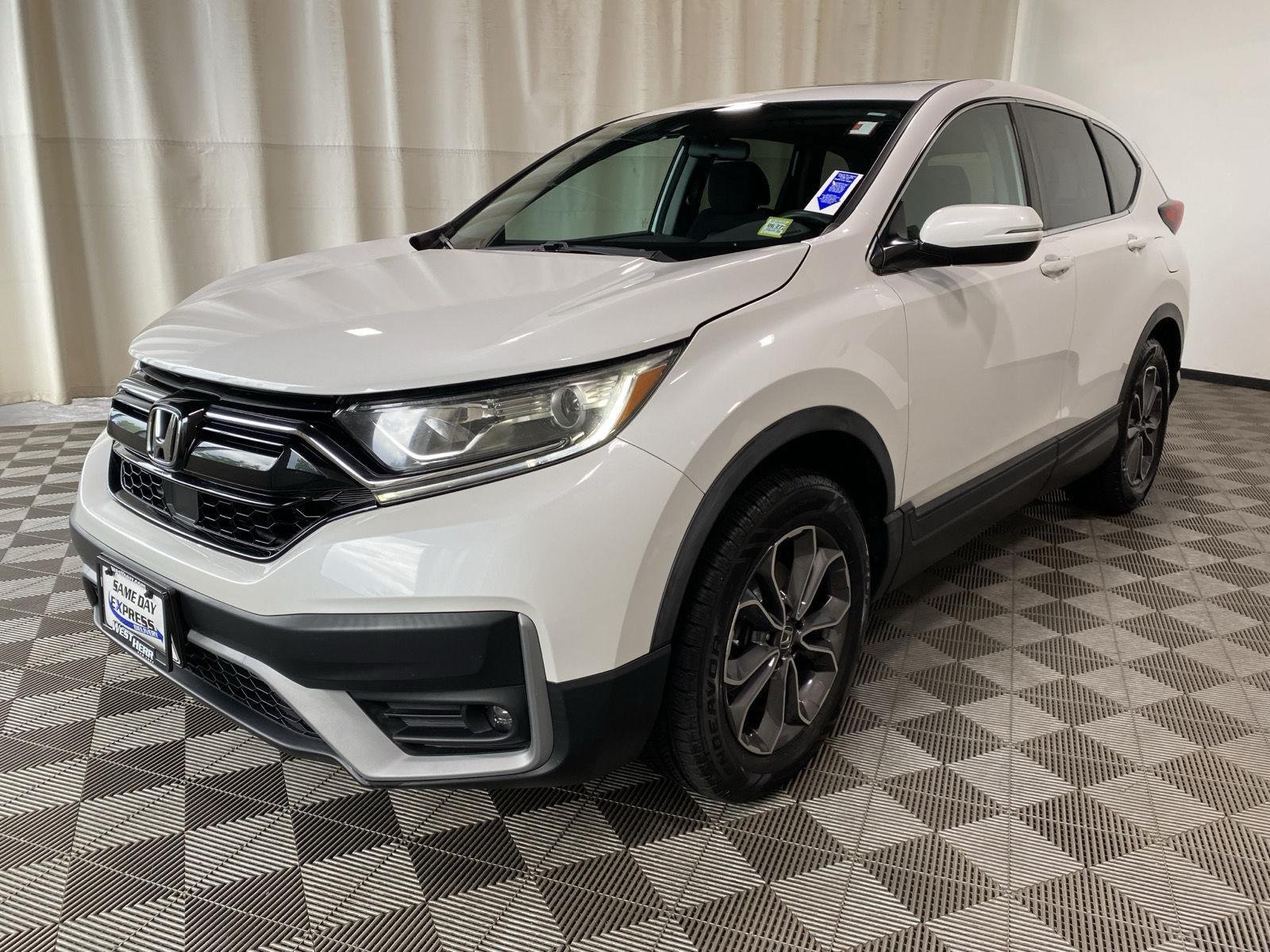 Used 2020 Platinum White Pearl Honda EX image 3