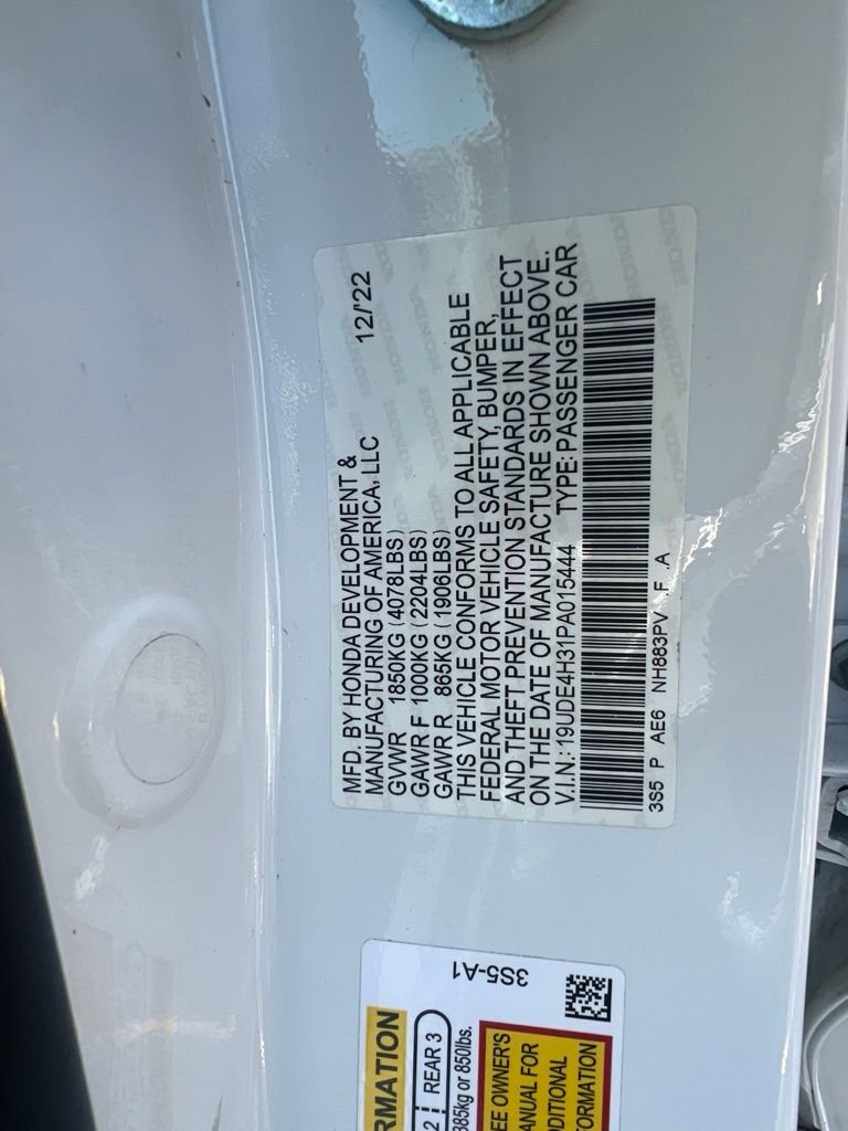 Used 2023 White Acura A-Spec Package image 6