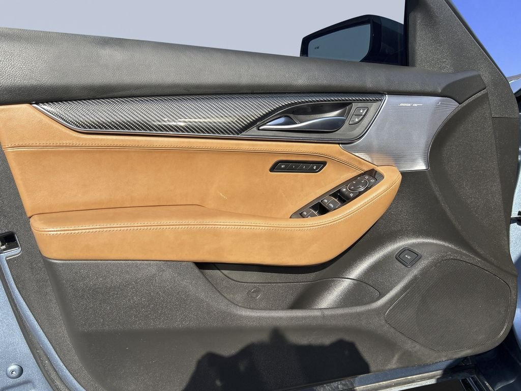 Used 2023 Midnight Steel Metallic Cadillac V-Series image 14