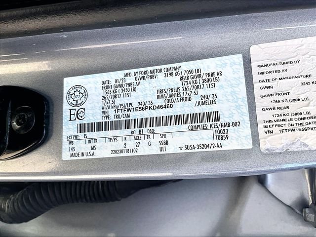 Used 2023 Silver Ford XLT image 34