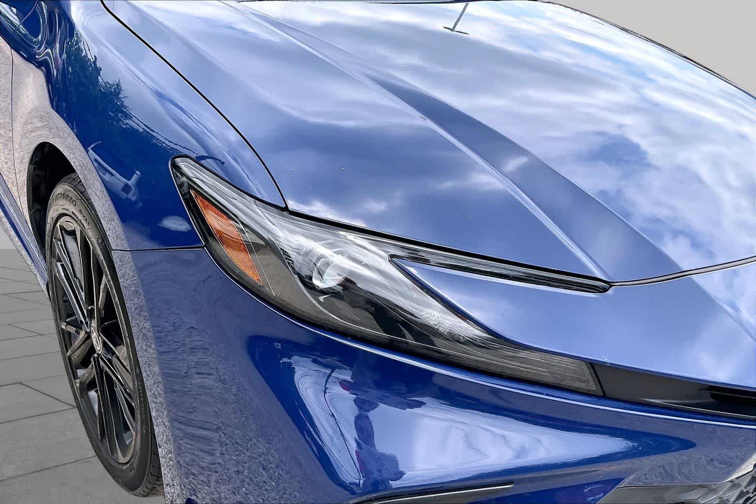 Used 2025 Reservoir Blue Toyota SE image 27