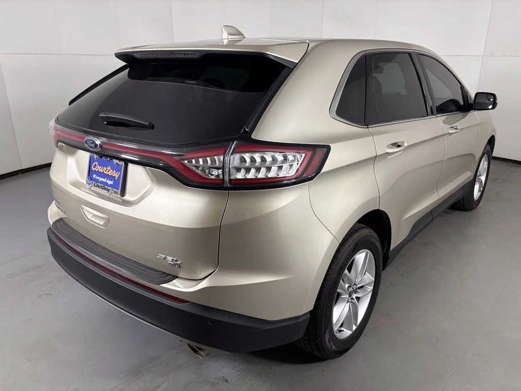 Used 2017 Gold Ford SEL image 8