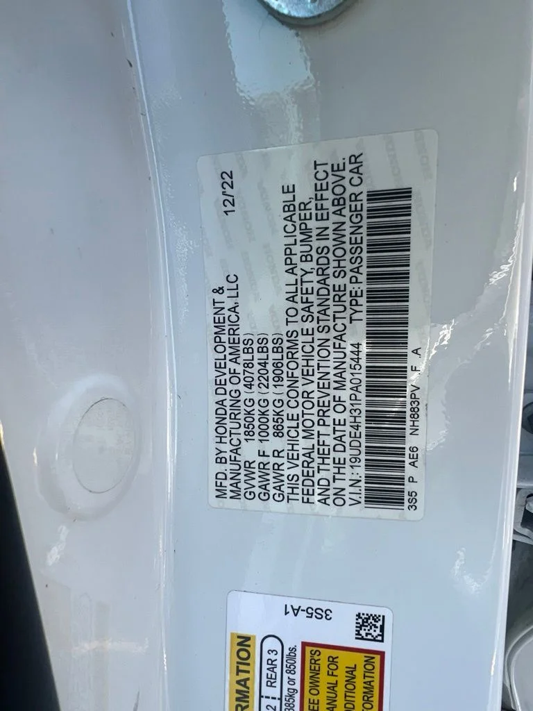 Used 2023 White Acura A-Spec Package image 6