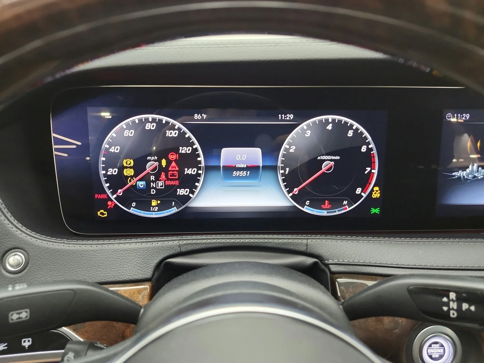 Used 2020 designo Diamond White Mercedes-Benz S 560 Sedan image 9