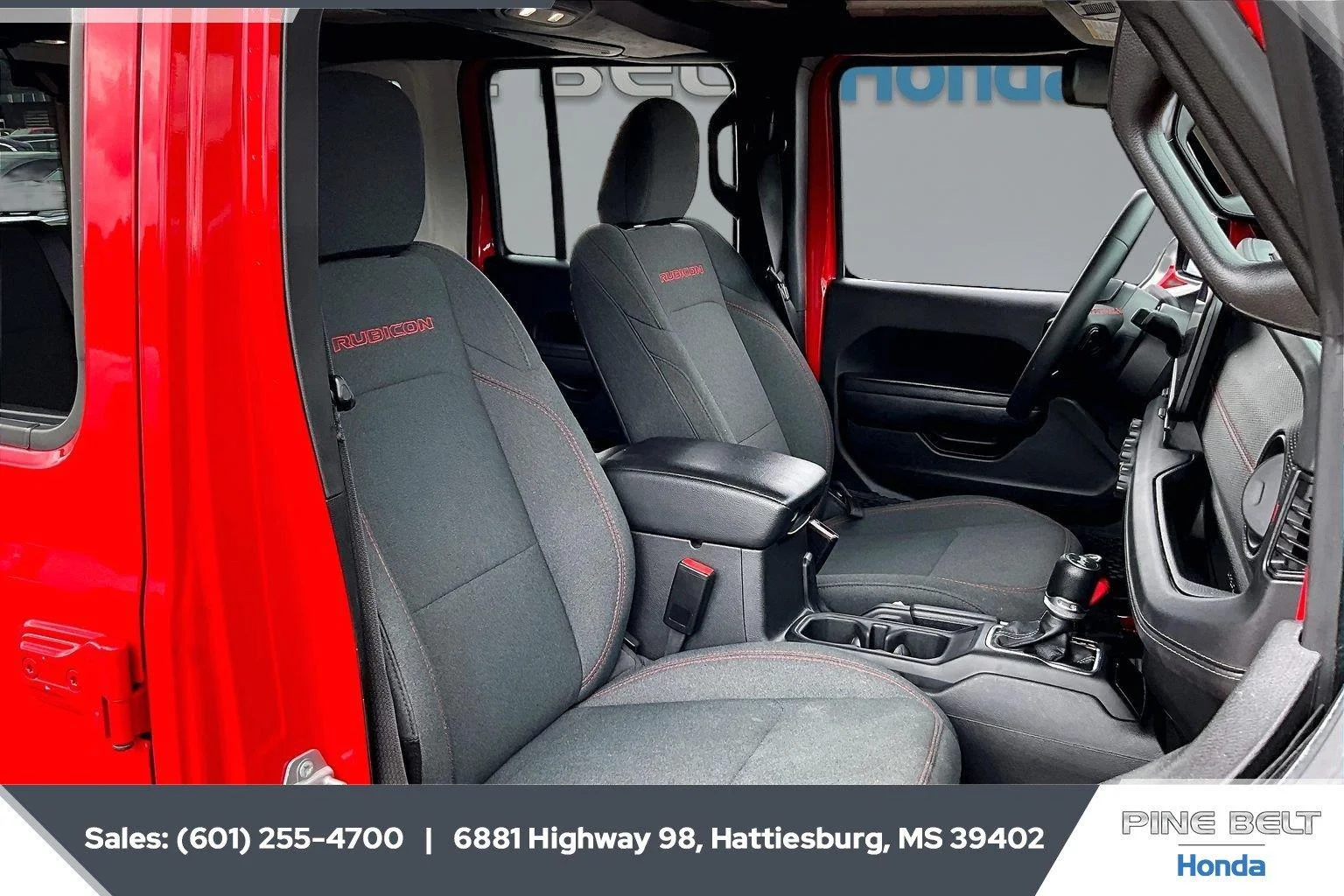 Used 2025 Firecracker Red Clearcoat Jeep Rubicon image 6
