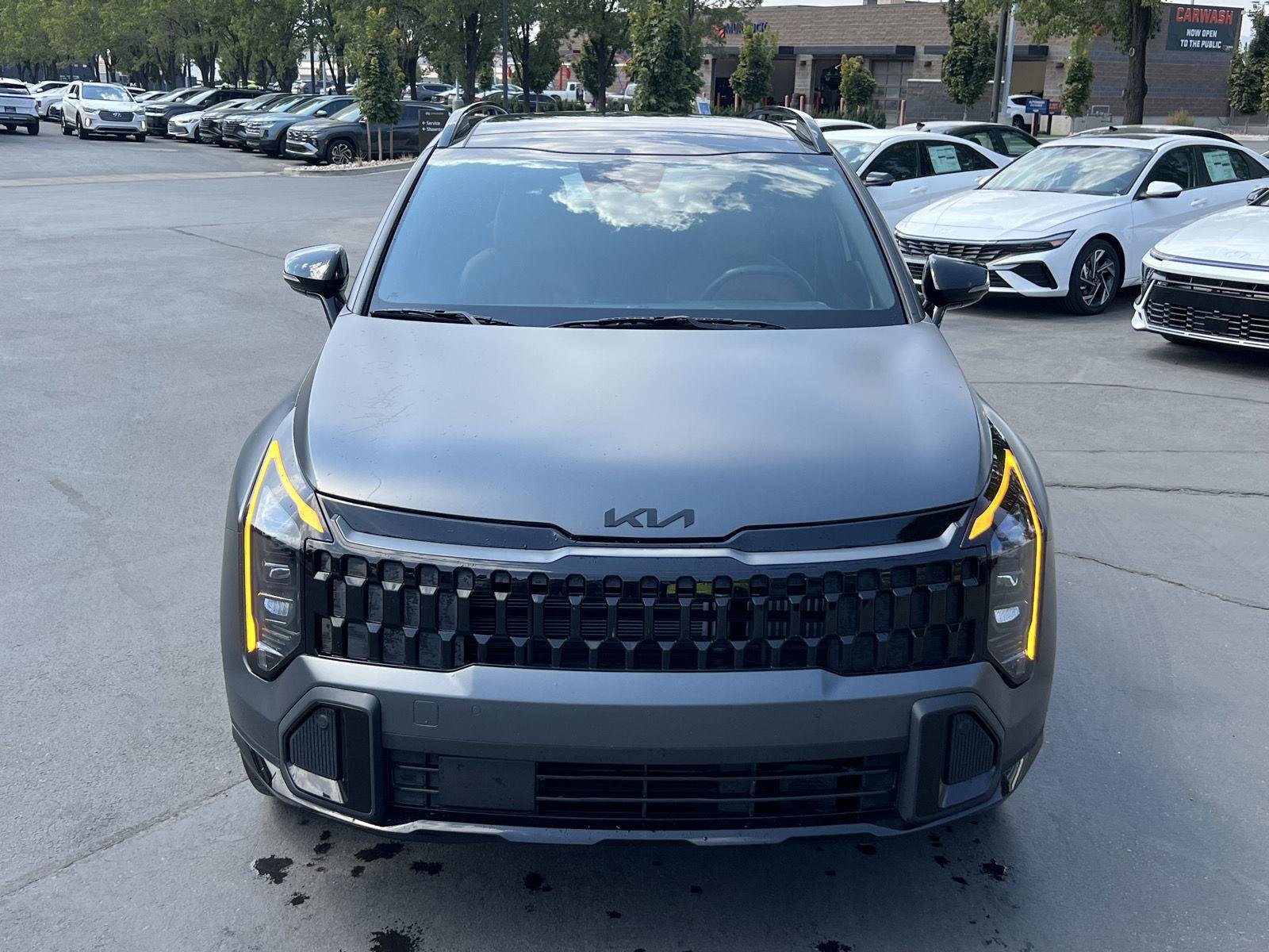 Used 2026 Shadow Matte Gray Kia X-Line image 3