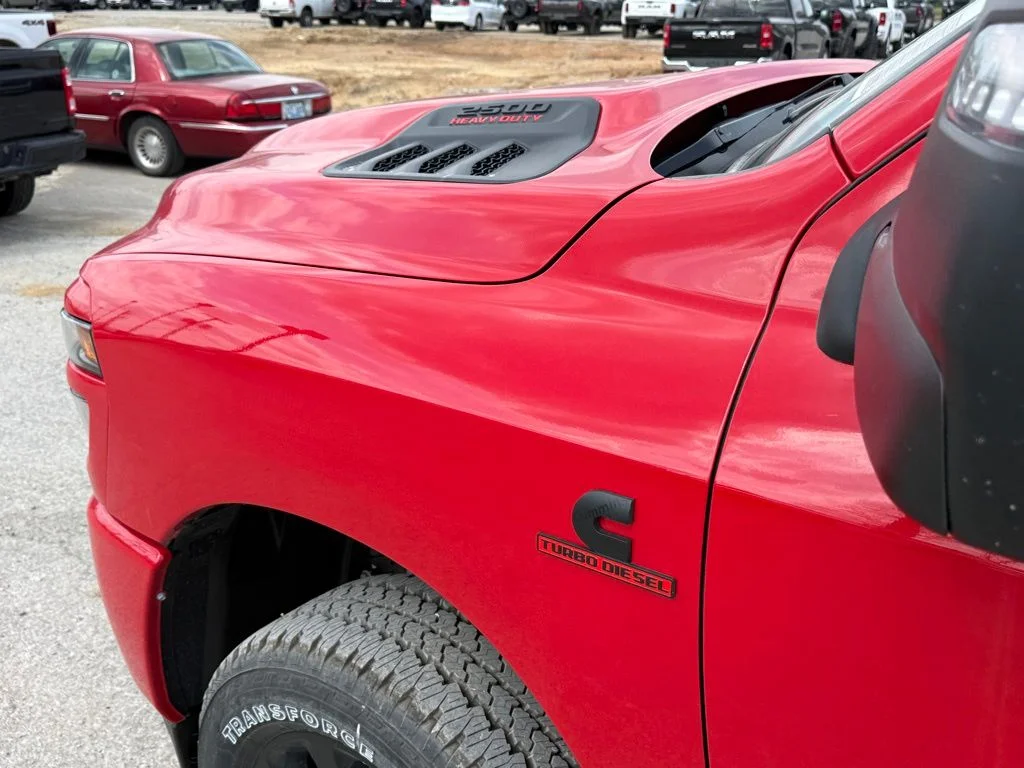 New 2026 Flame Red Clear-Coat Exterior Paint RAM Tradesman image 11