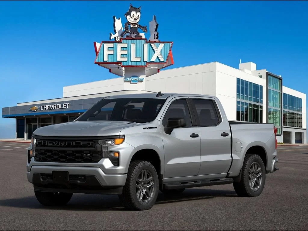 New 2026 Sterling Gray Metallic Chevrolet Custom image 1