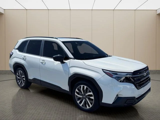 Used 2025 White Subaru Touring image 2