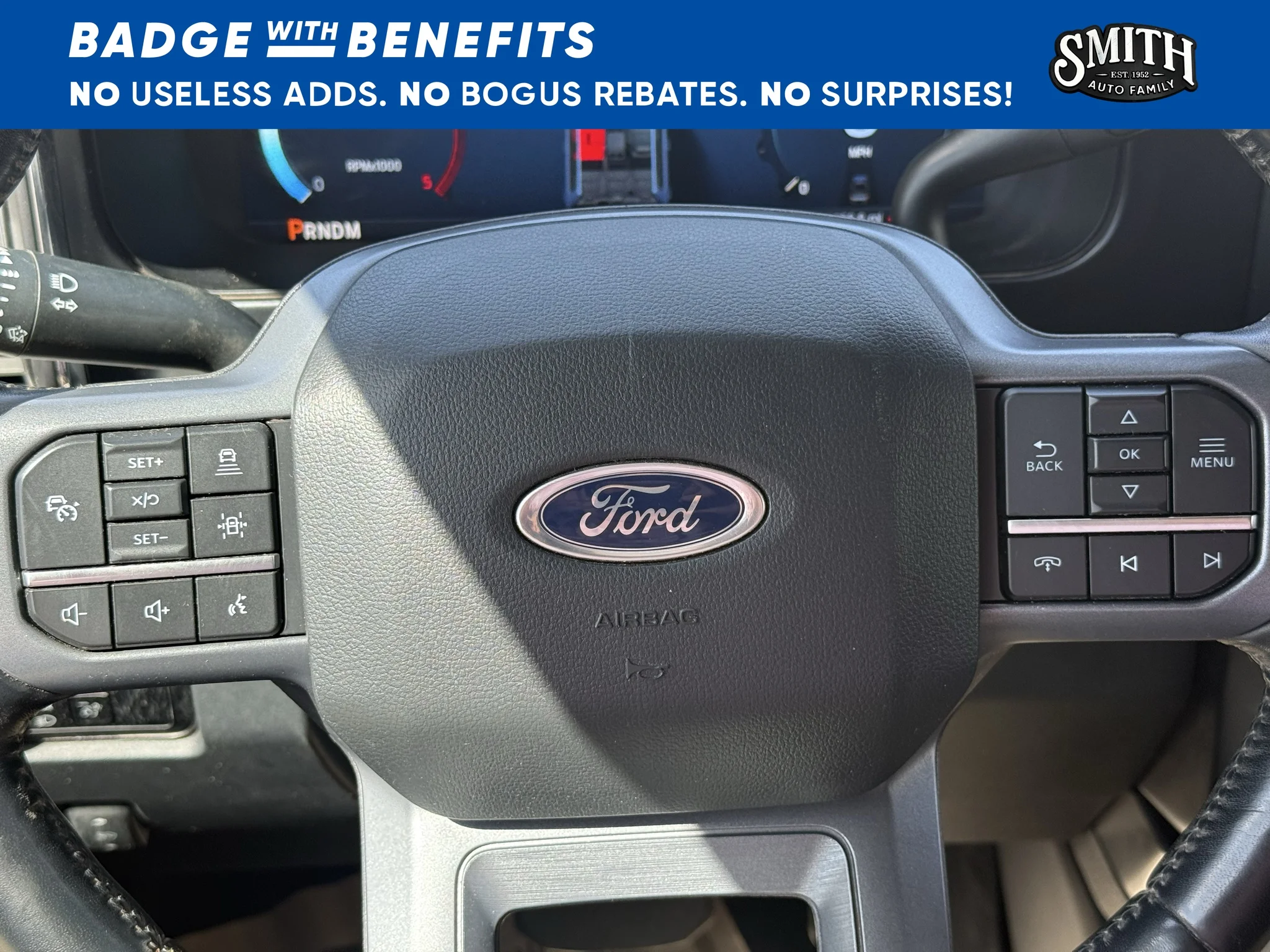Used 2023 Carbonized Gray Metallic Ford LARIAT image 19