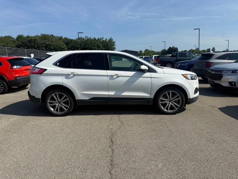 Used 2023 White Ford Titanium image 6