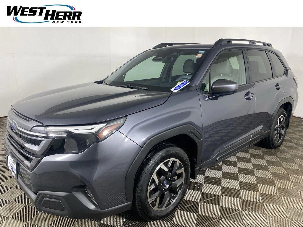 Used 2025 Magnetite Gray Metallic Subaru Premium image 24