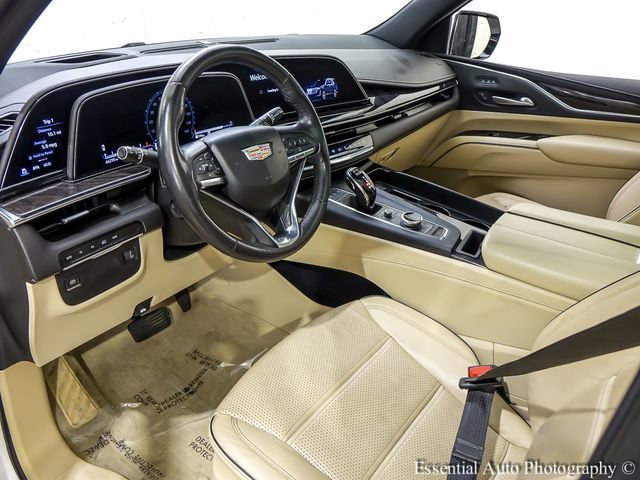 Certified Used 2022 Crystal White Tricoat Cadillac Premium Luxury image 10