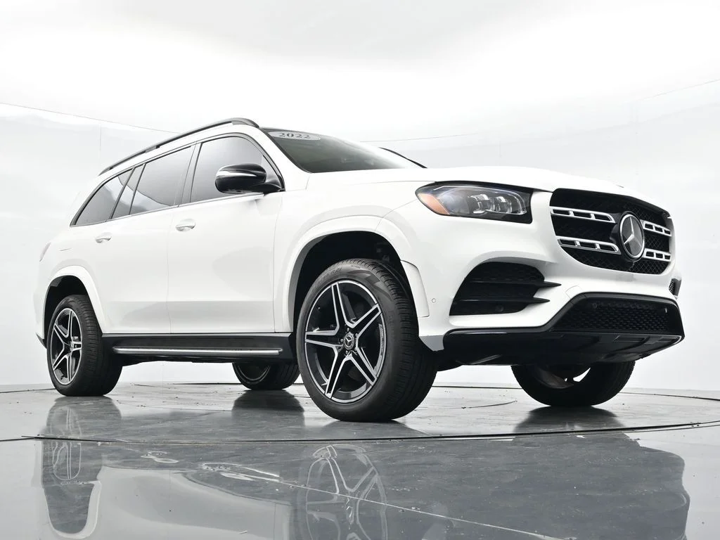 Used 2022 White Mercedes-Benz GLS 450 image 23