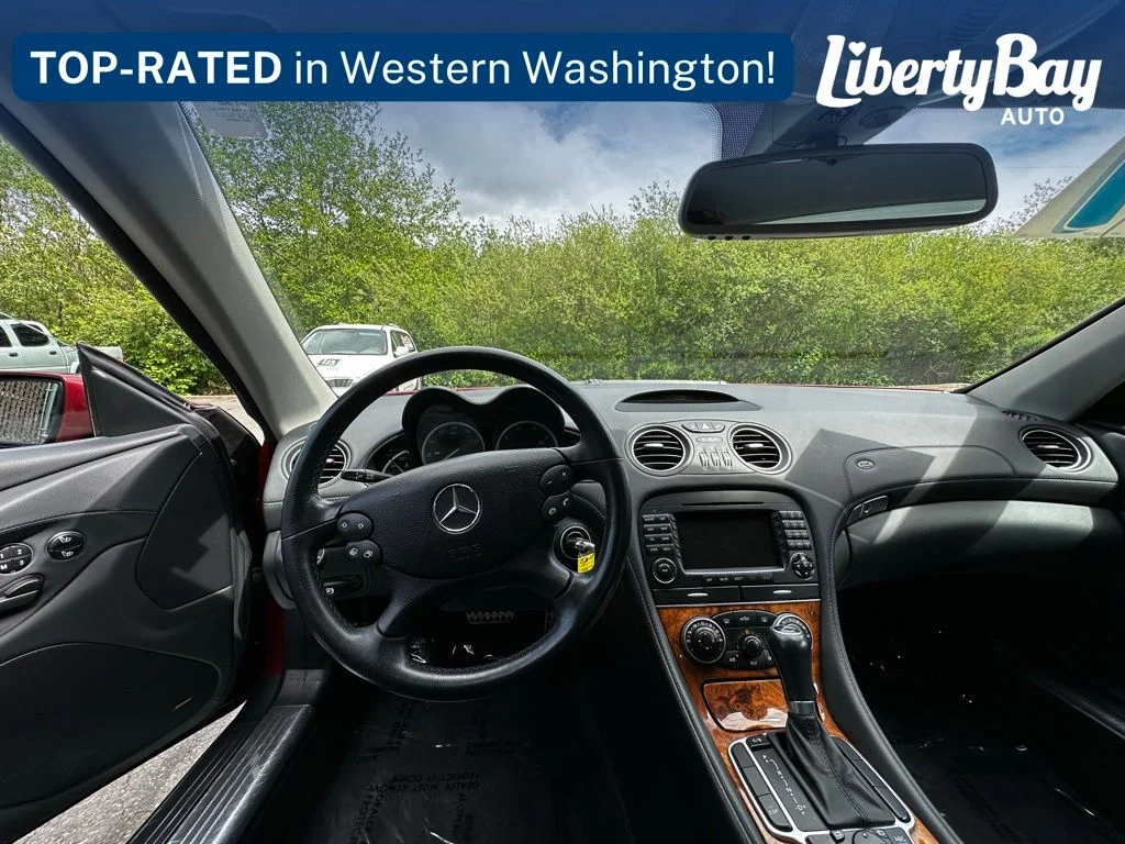 Used 2007 Red Mercedes-Benz SL 550 image 30