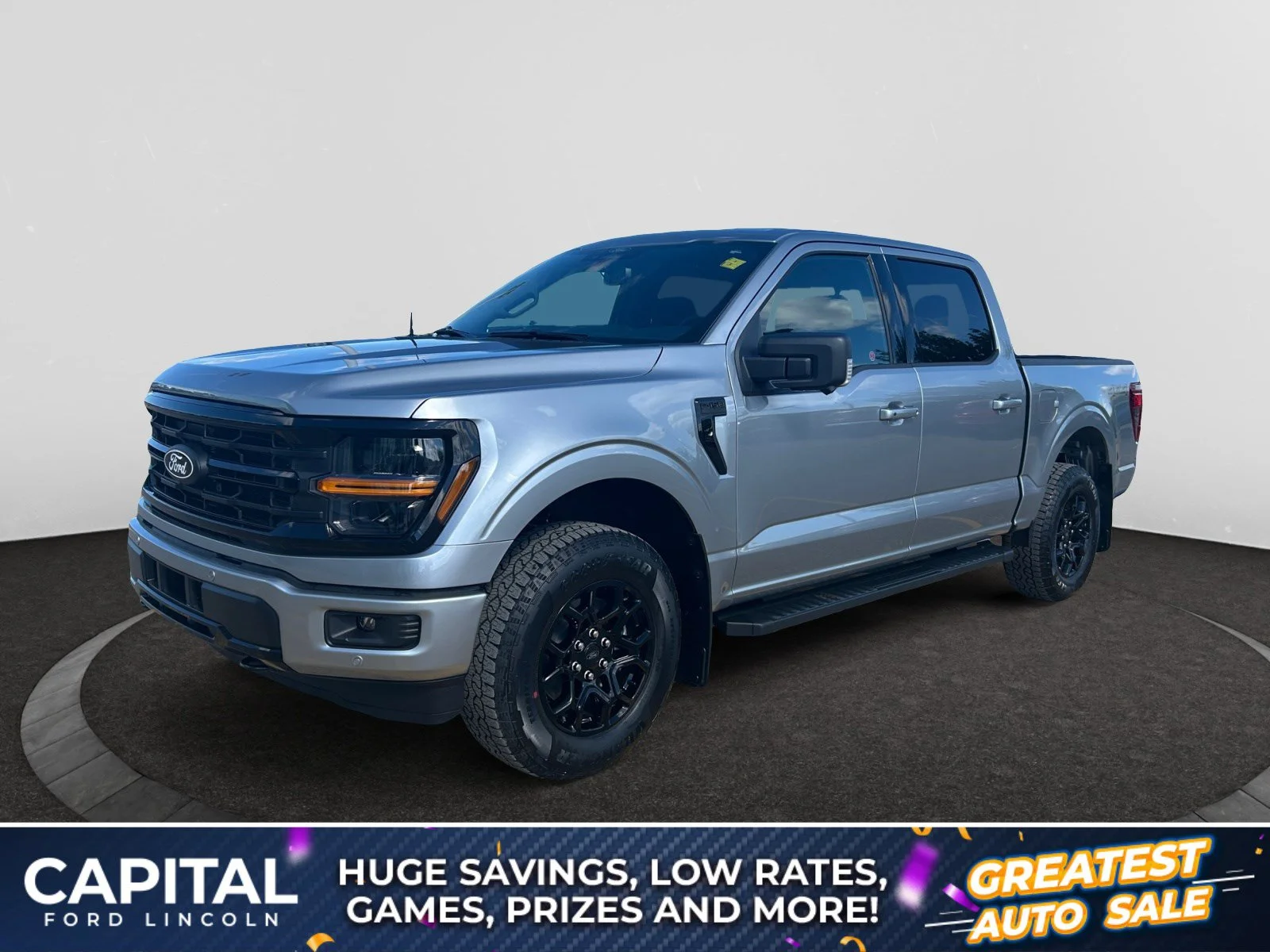 New 2026 Iconic Silver Metallic Ford XLT image 1
