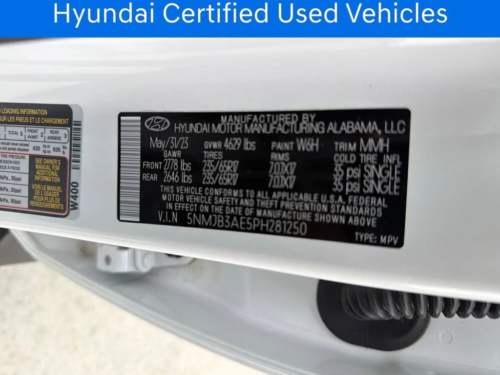 Certified Pre-Owned 2023 Hyundai Tucson SEL