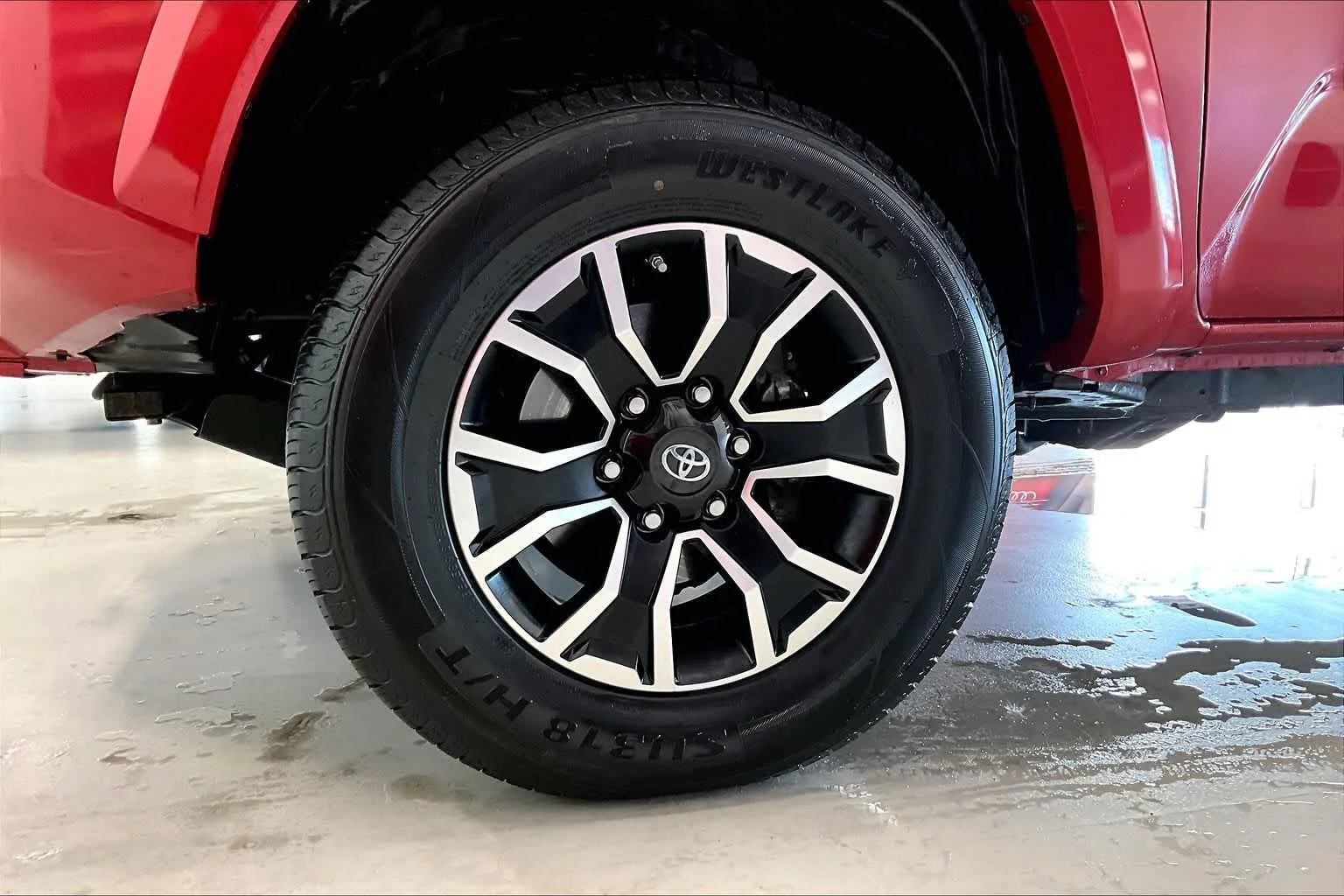 Used 2020 Barcelona Red Metallic Toyota TRD Sport image 8